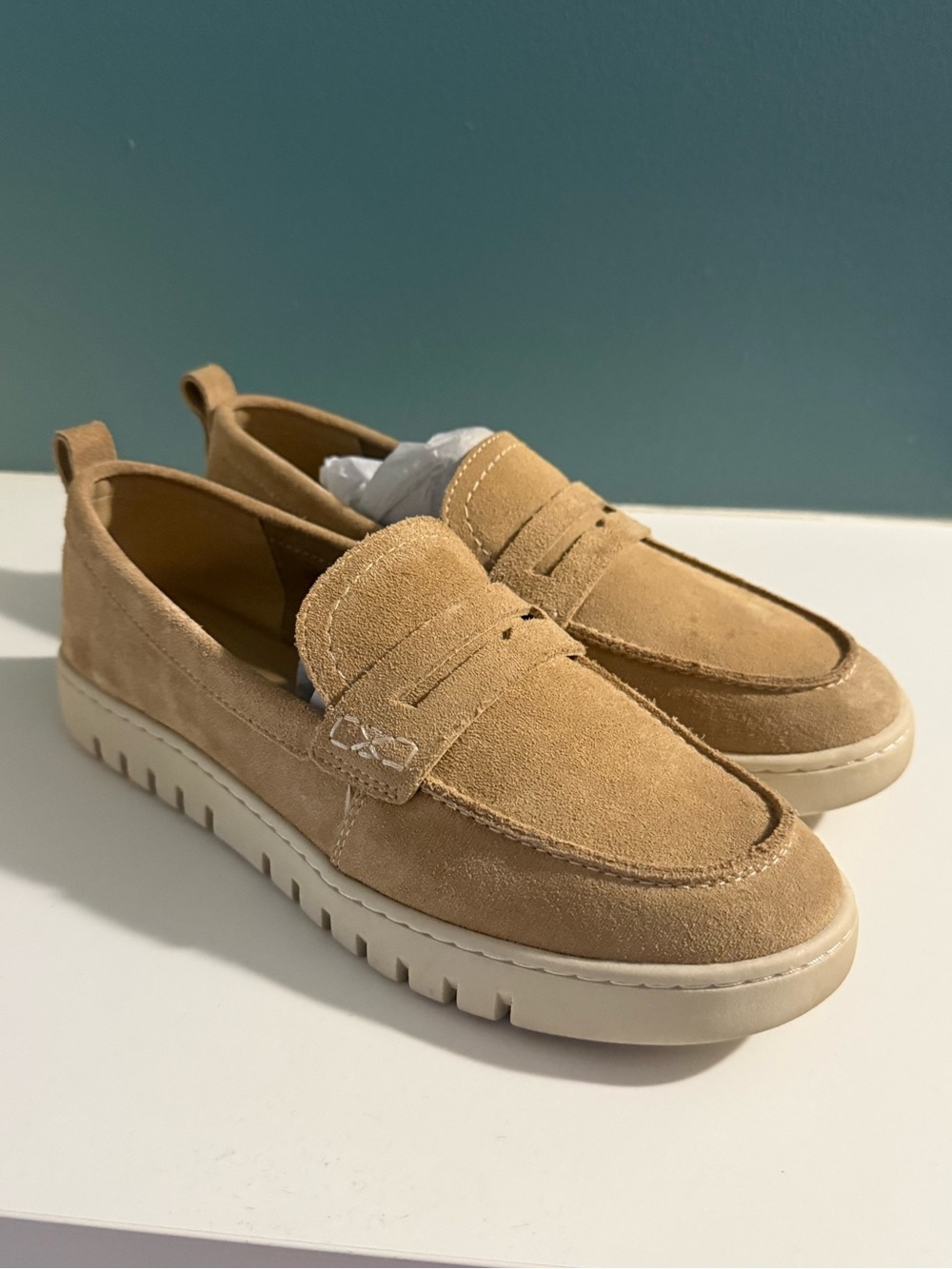 Anne Klein suede loafers - size 8.5